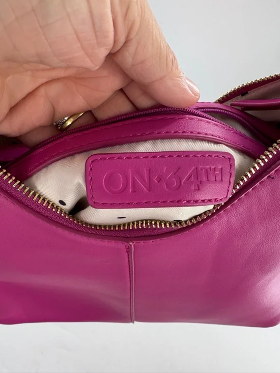 Hansonne Hobo In Fuchsia - Picture 5 of 8